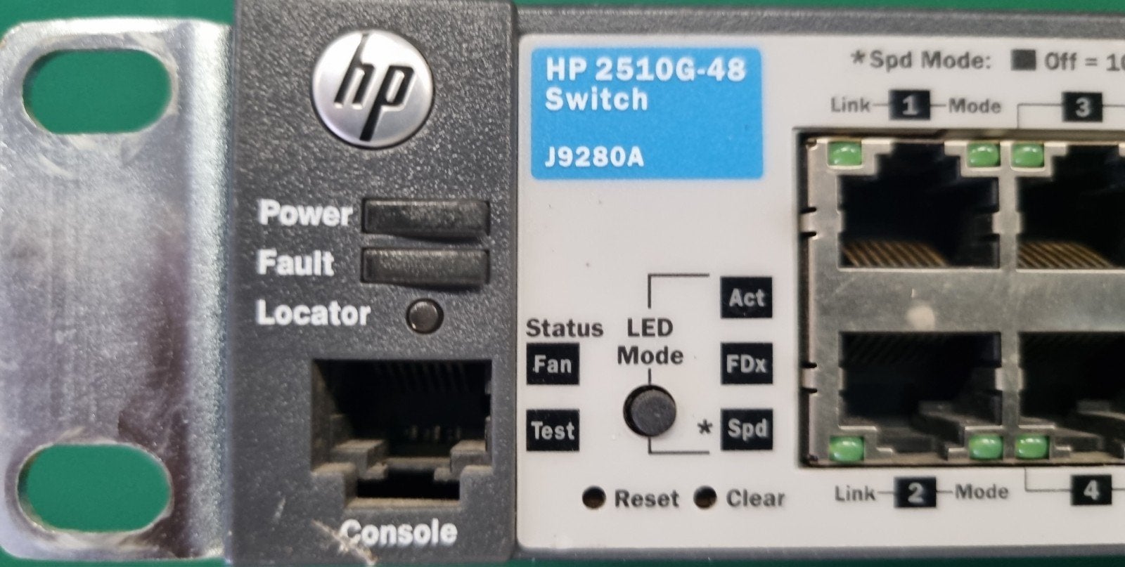 HP 2510G-48 Switch J9280A - 48-poorts Gigabit Ethernet, Ophalen of Verzenden