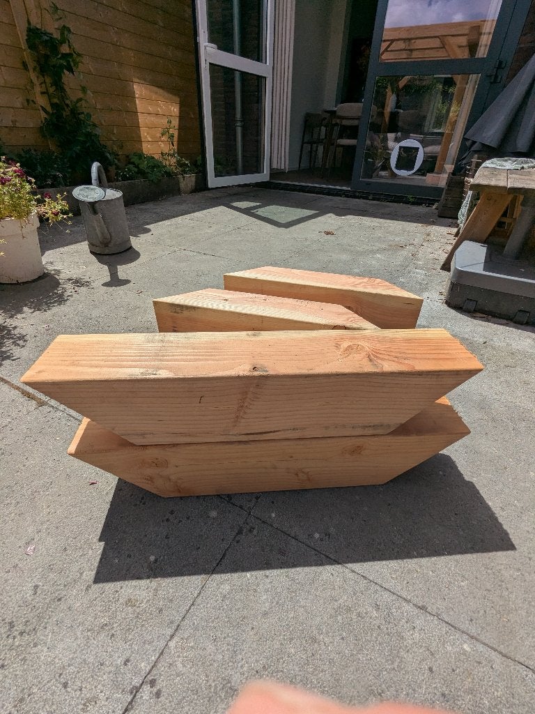 Douglas schuine schoren voor pergola/overkapping, Ophalen, Nieuw, Veranda