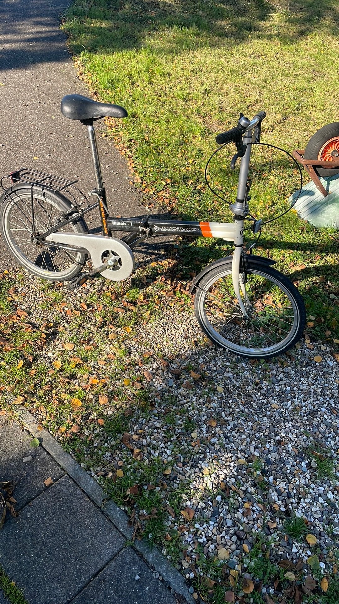 Dunlop vouwfiets 20 inch, Ophalen, Zo goed als nieuw, 20 inch of meer