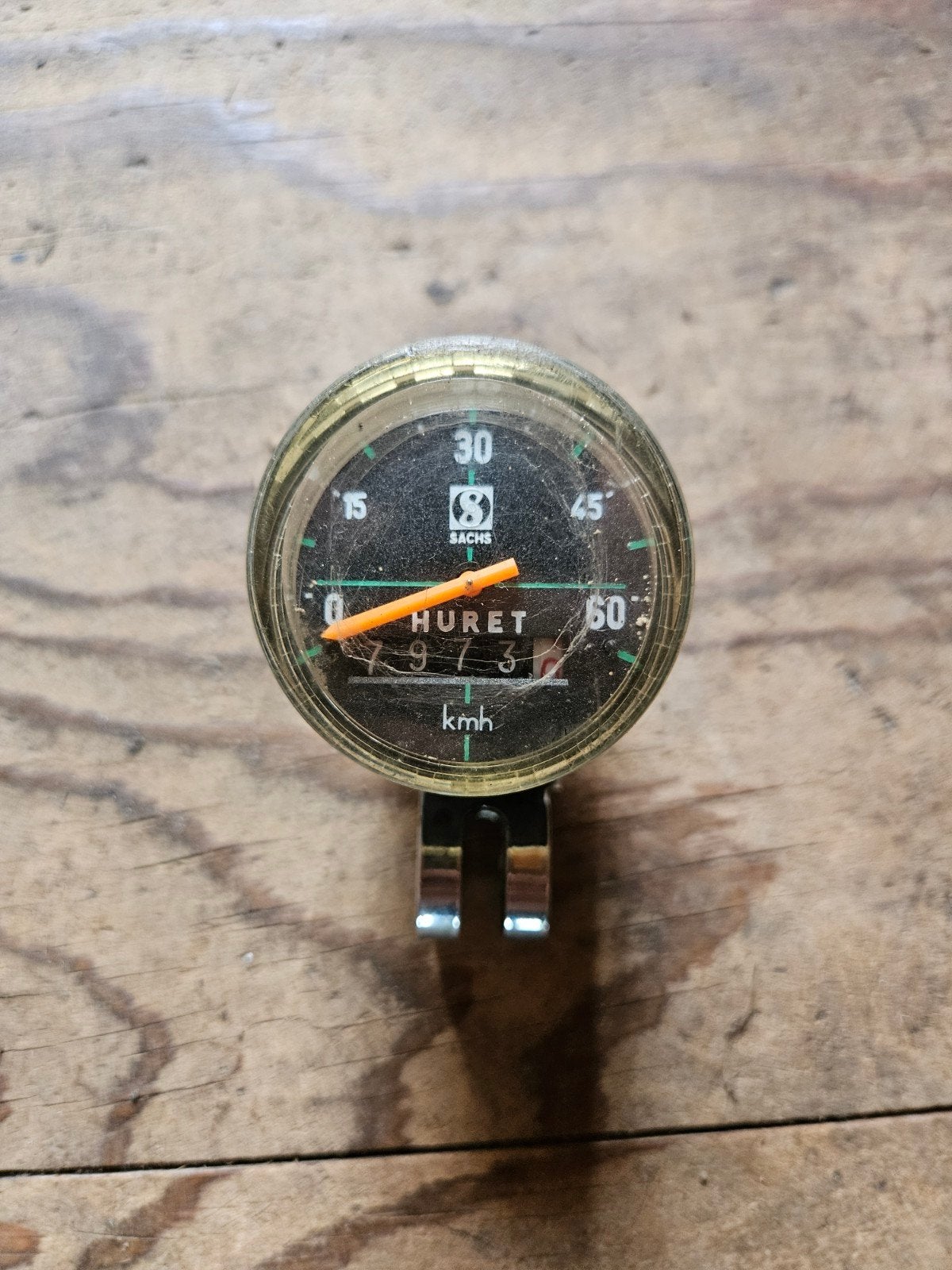 Sachs/Huret snelheidsmeter, Ophalen of Verzenden, Gebruikt, Overige typen, Overige merken
