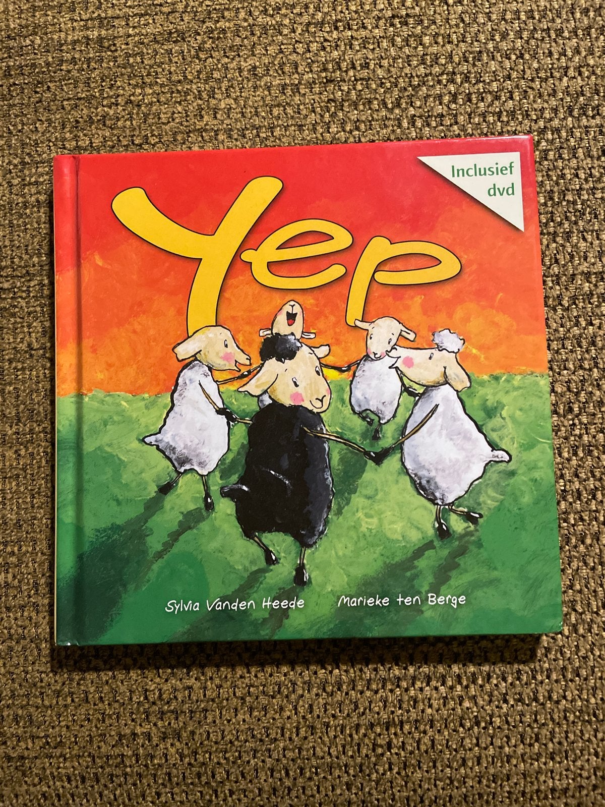 Yep prentenboek inclusief dvd - Sylvia Vanden Heede, Boeken, Prentenboeken en Plaatjesalbums, Ophalen of Verzenden, Zo goed als nieuw