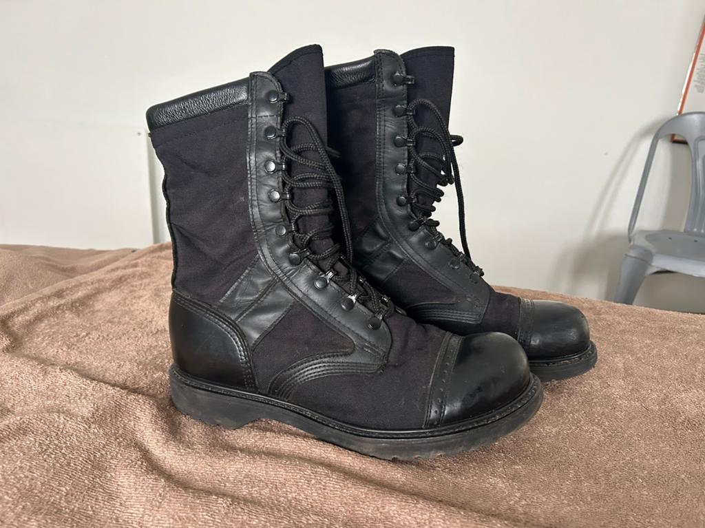 Militaire kisten - Zomer uitvoering - Zwart maat 45, Ophalen of Verzenden, Gedragen, Zwart, Boots