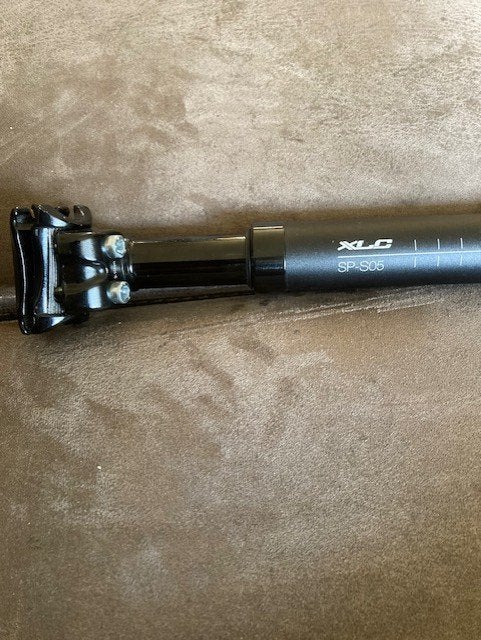 zadelpen 31,6mm, Overige materialen, Ophalen of Verzenden, Zo goed als nieuw, Bakfiets
