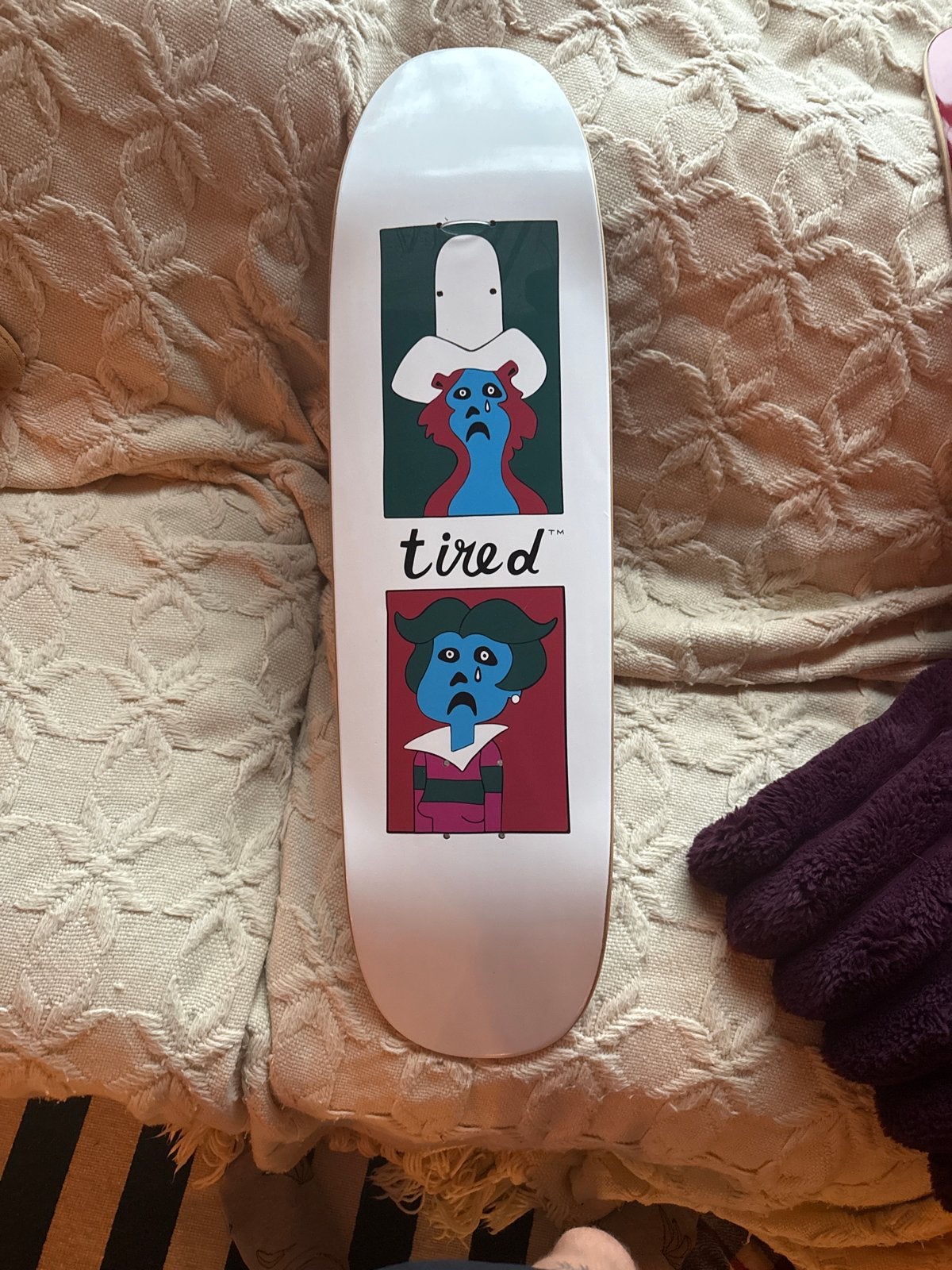 Tired Skateboard Deck - Ongebruikt, Ophalen, Nieuw, Skateboard