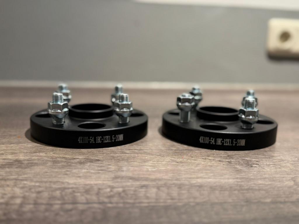 Spoorverbreders 4x100 20mm 54.1 (set van 2), Auto diversen, Tuning en Styling, Ophalen of Verzenden