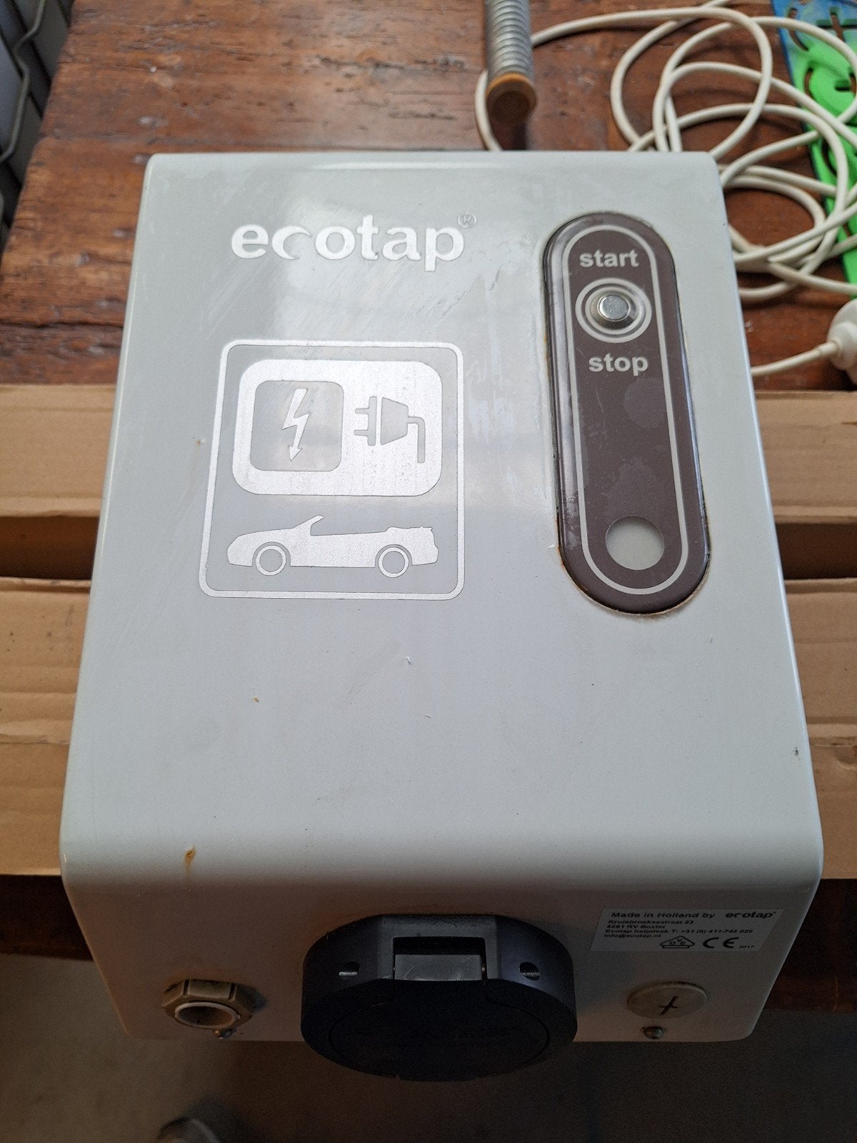 Ecotap Laadpaal voor Elektrische Auto - Zo goed als nieuw, Ophalen, Laadpaal