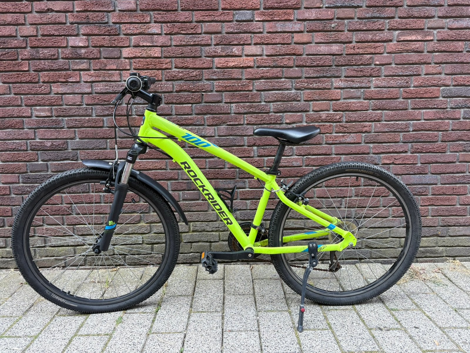 Jongens fiets Rockrider ST100, Minder dan 45 cm, Ophalen, Zo goed als nieuw, Overige merken