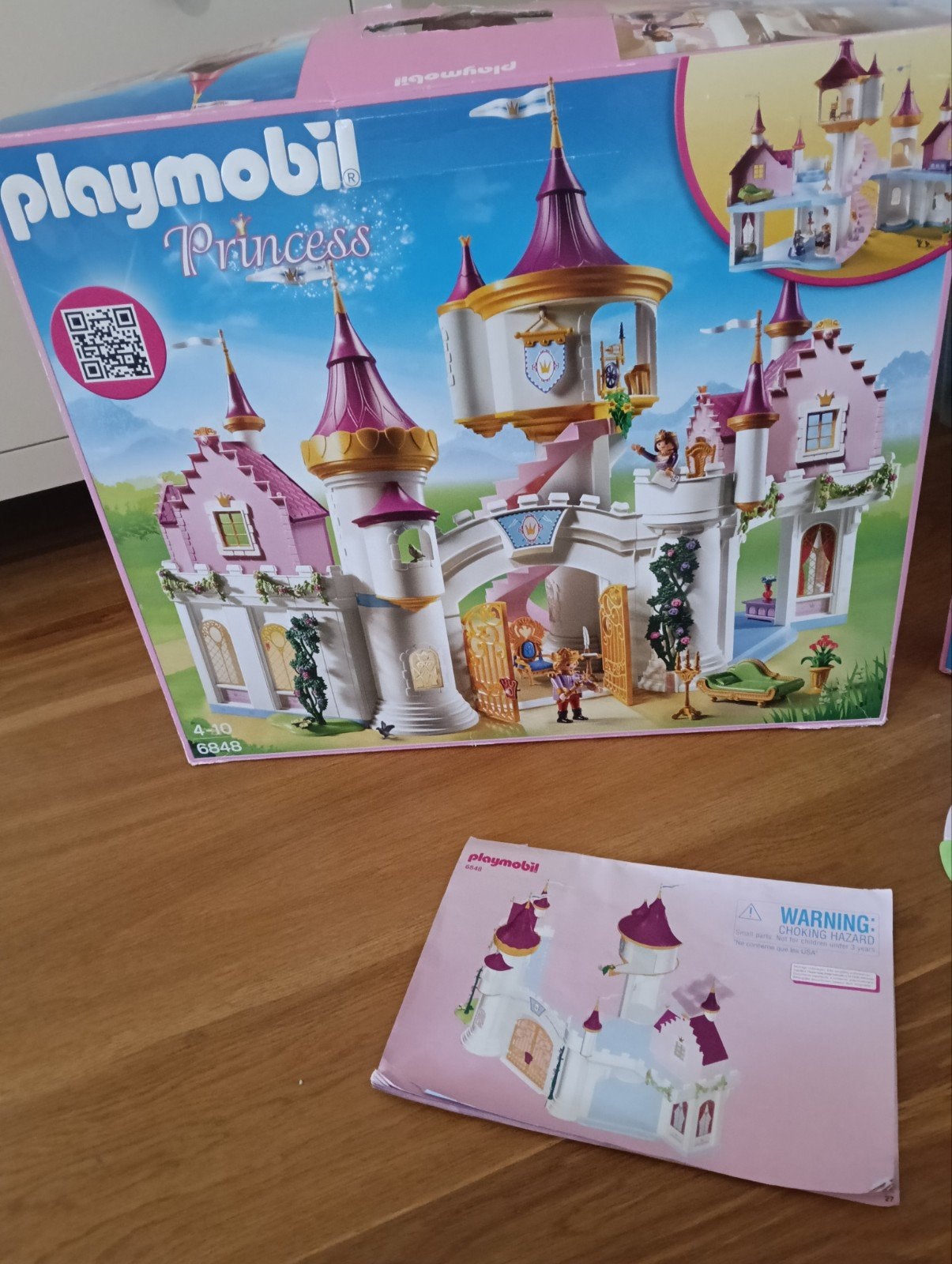 Playmobil prinsessenkasteel, Kinderen en Baby's, Speelgoed | Poppenhuizen, Ophalen, Zo goed als nieuw, Toebehoren