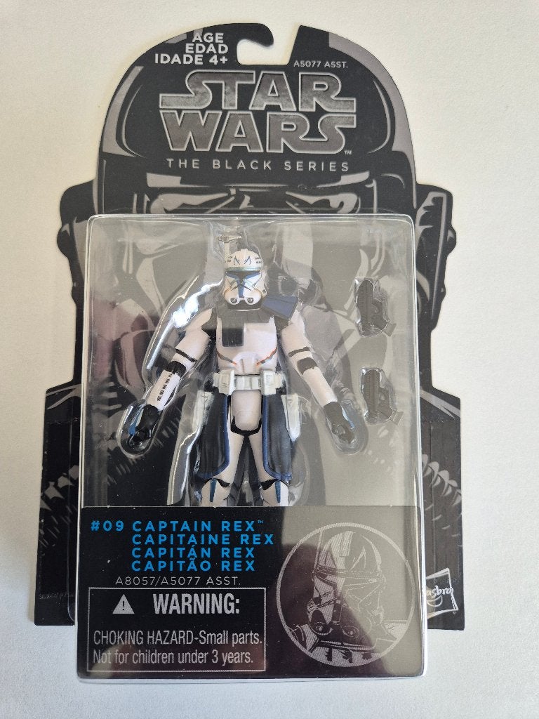 Star Wars BS Blue 3.75" #09 Captain Rex, Ophalen of Verzenden, Nieuw, Actiefiguurtje