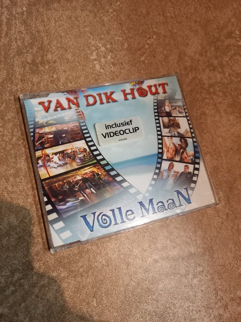 Van Dik Hout – Volle Maan (incl. videoclip)- nieuw, Inclusief DVD, Ophalen of Verzenden, Nieuw in verpakking, Nederlandstalig