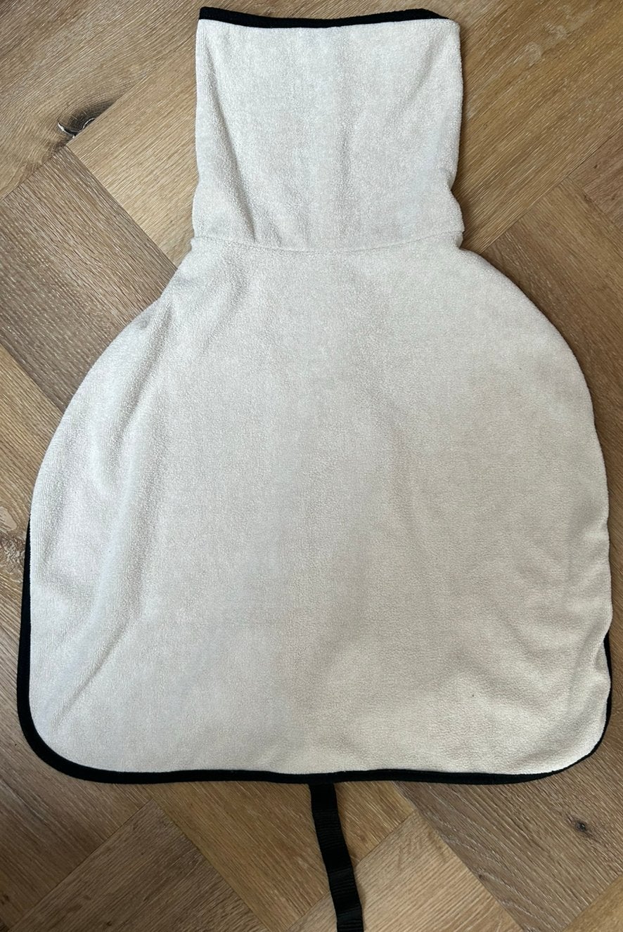 Hondenbadjas -Honden Badjas-M (Ruglengte 50-55 cm), Dieren en Toebehoren, Ophalen of Verzenden, Zo goed als nieuw, Hondenbadjas