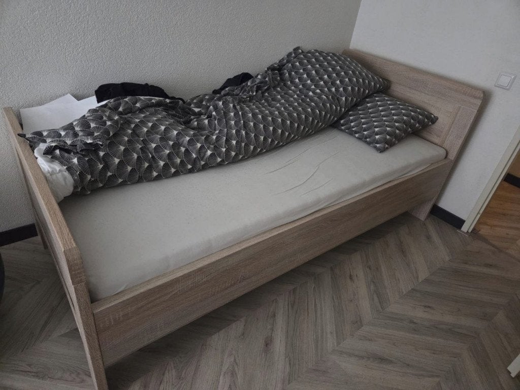 bed, Ophalen, Gebruikt, Eenpersoons, 210 cm