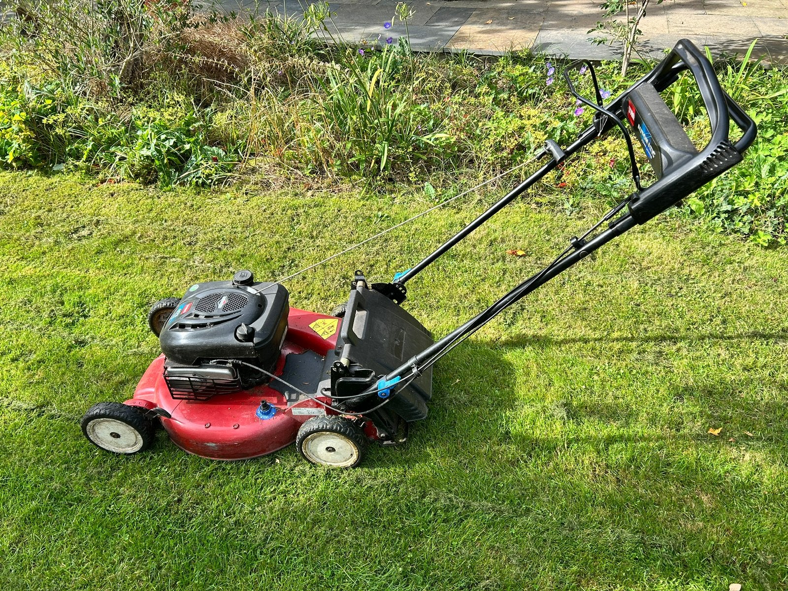 Motor grasmaaier Toro 675, Ophalen, Cirkelmaaier, Gebruikt, Mulchfunctie