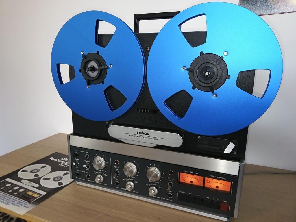 Revox b77 - MOOI BLAUW GESPOTEN., Ophalen, Bandrecorder