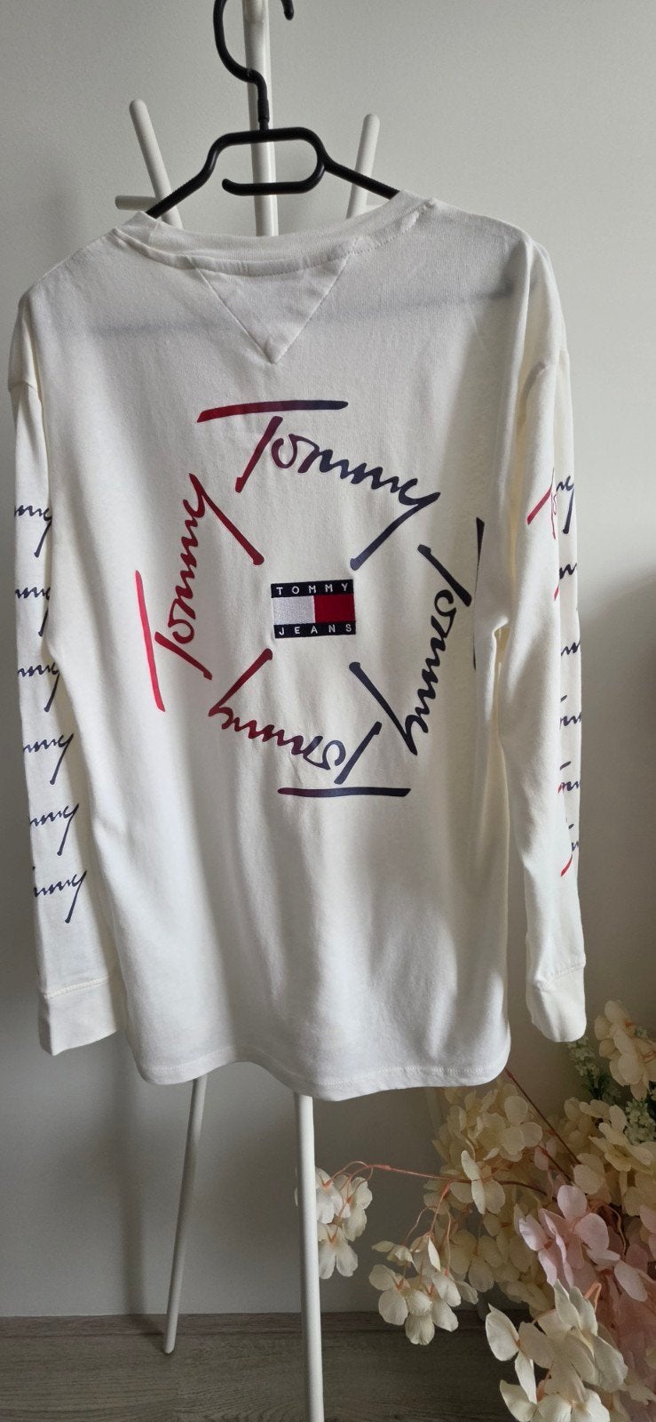 Tommy Hilfiger blouse maat S/M, Ophalen of Verzenden, Nieuw, Blauw