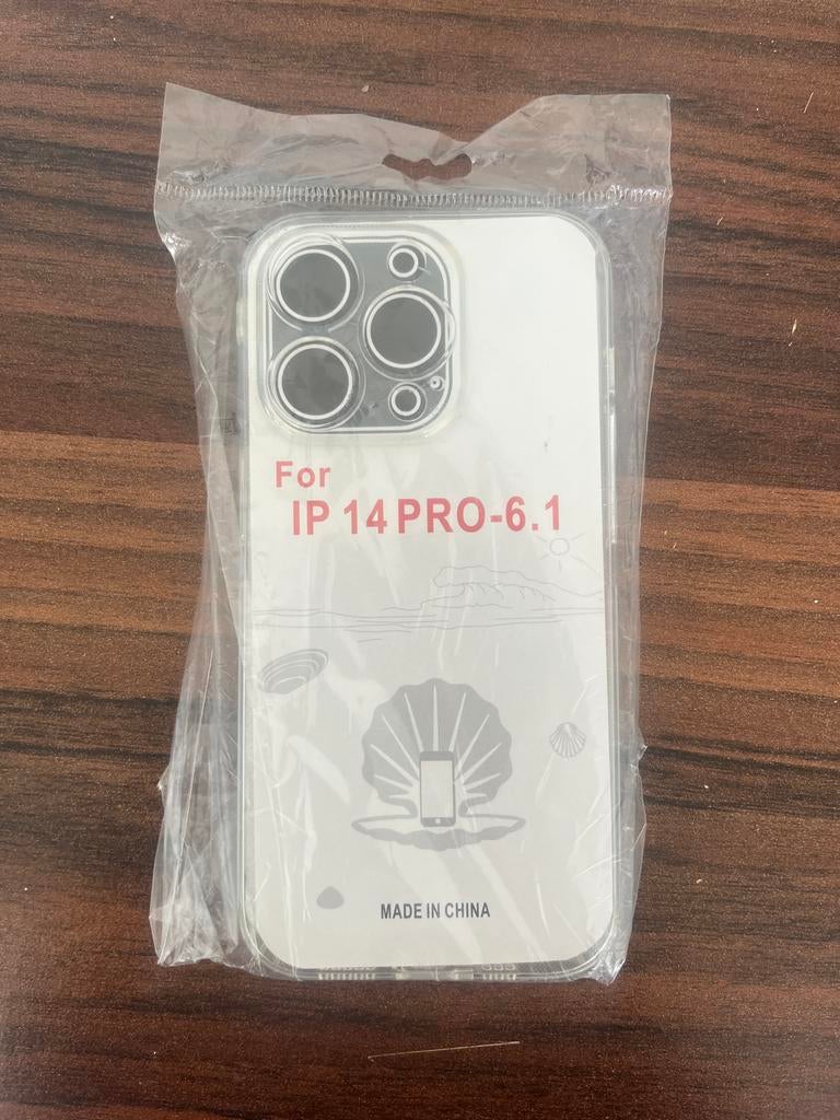 Transparant hoesje voor iPhone 14 Pro, Nieuw, Kunststof, Ophalen, Overige merken