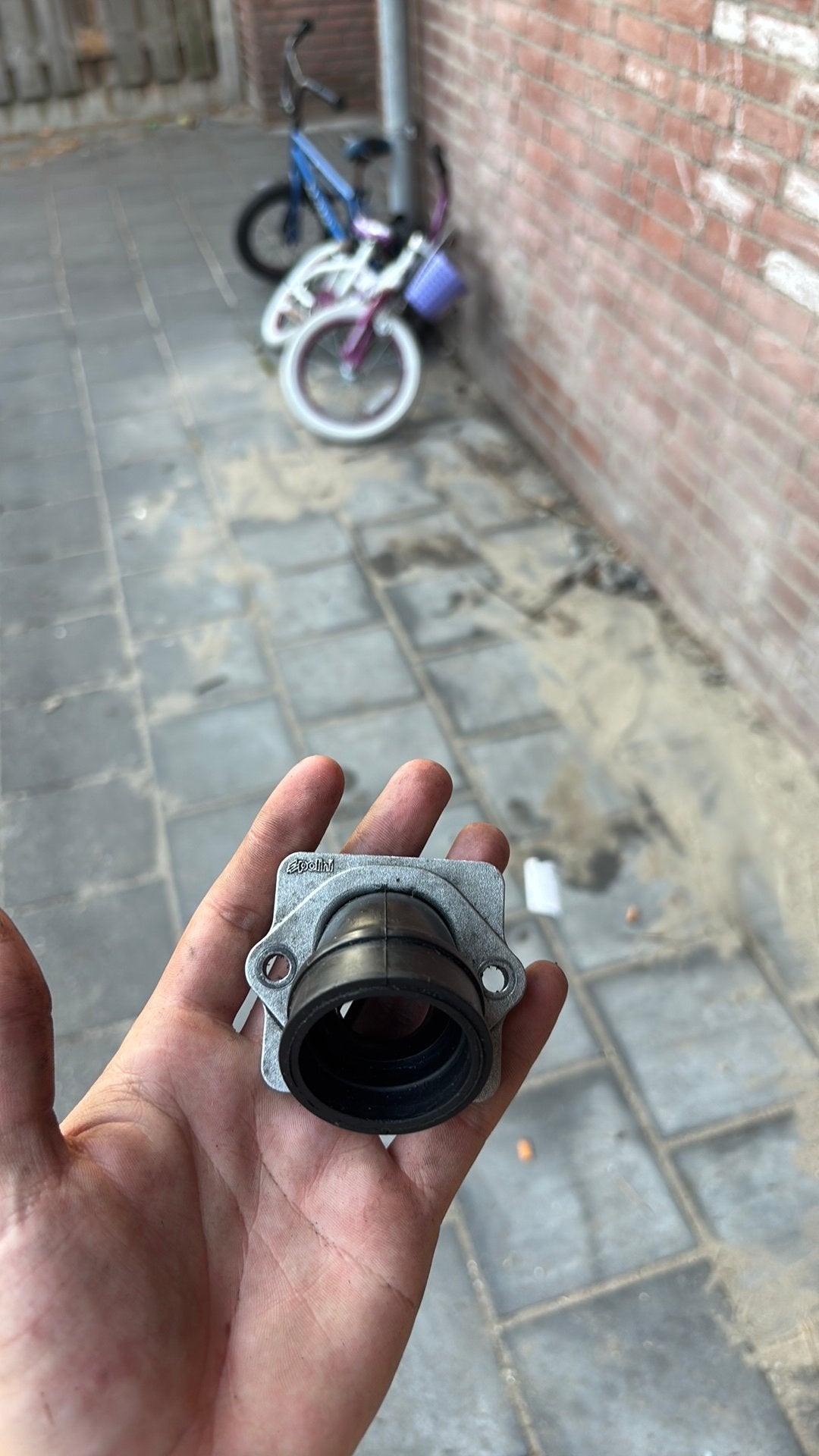 Polini spruitstuk, Ophalen, Carburateur