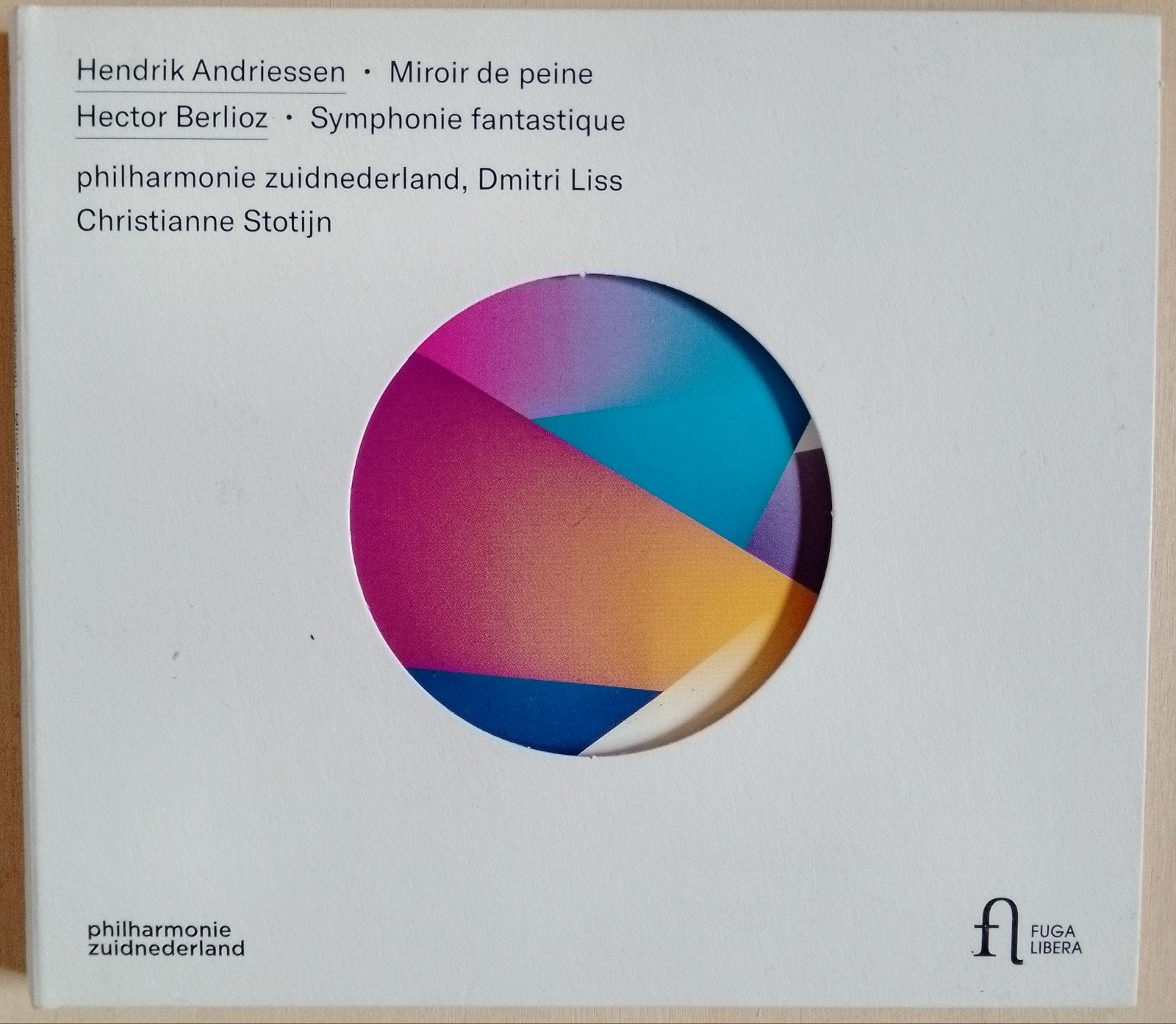 Hendrik Andriessen, Hector Berlioz - Miroir de peine, Overige componisten, Modernisme tot heden, Ophalen of Verzenden, Zo goed als nieuw