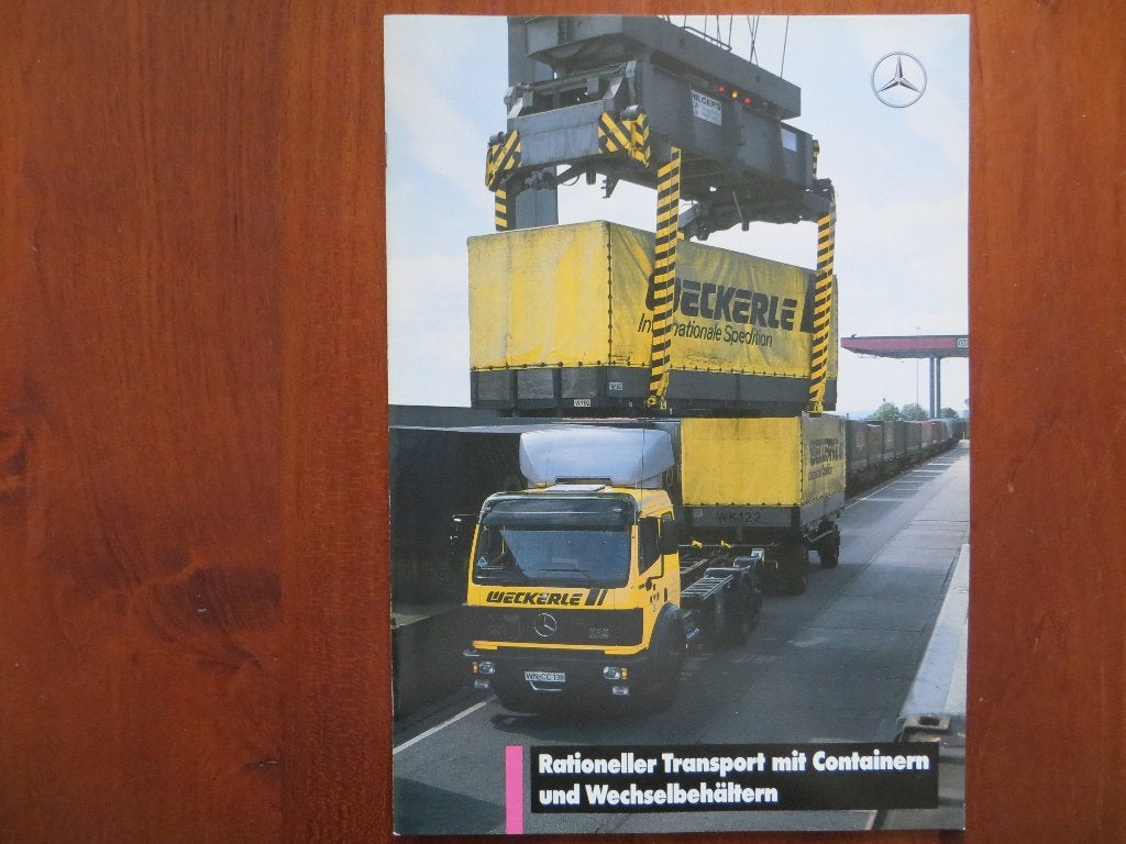 Mercedes-Benz Rationeller Transport mit Containern (mrt 1992, Ophalen of Verzenden, Nieuw, Mercedes