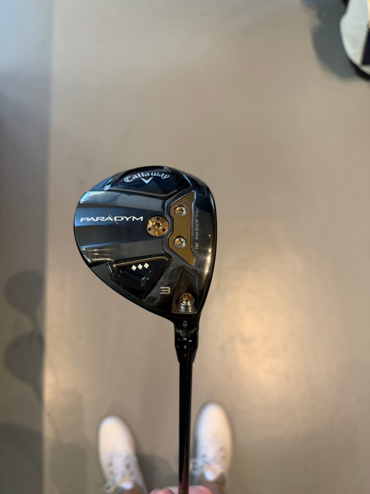Callaway paradym triple diamond 3 wood, Sport en Fitness, Golf, Ophalen of Verzenden, Zo goed als nieuw, Club, Callaway