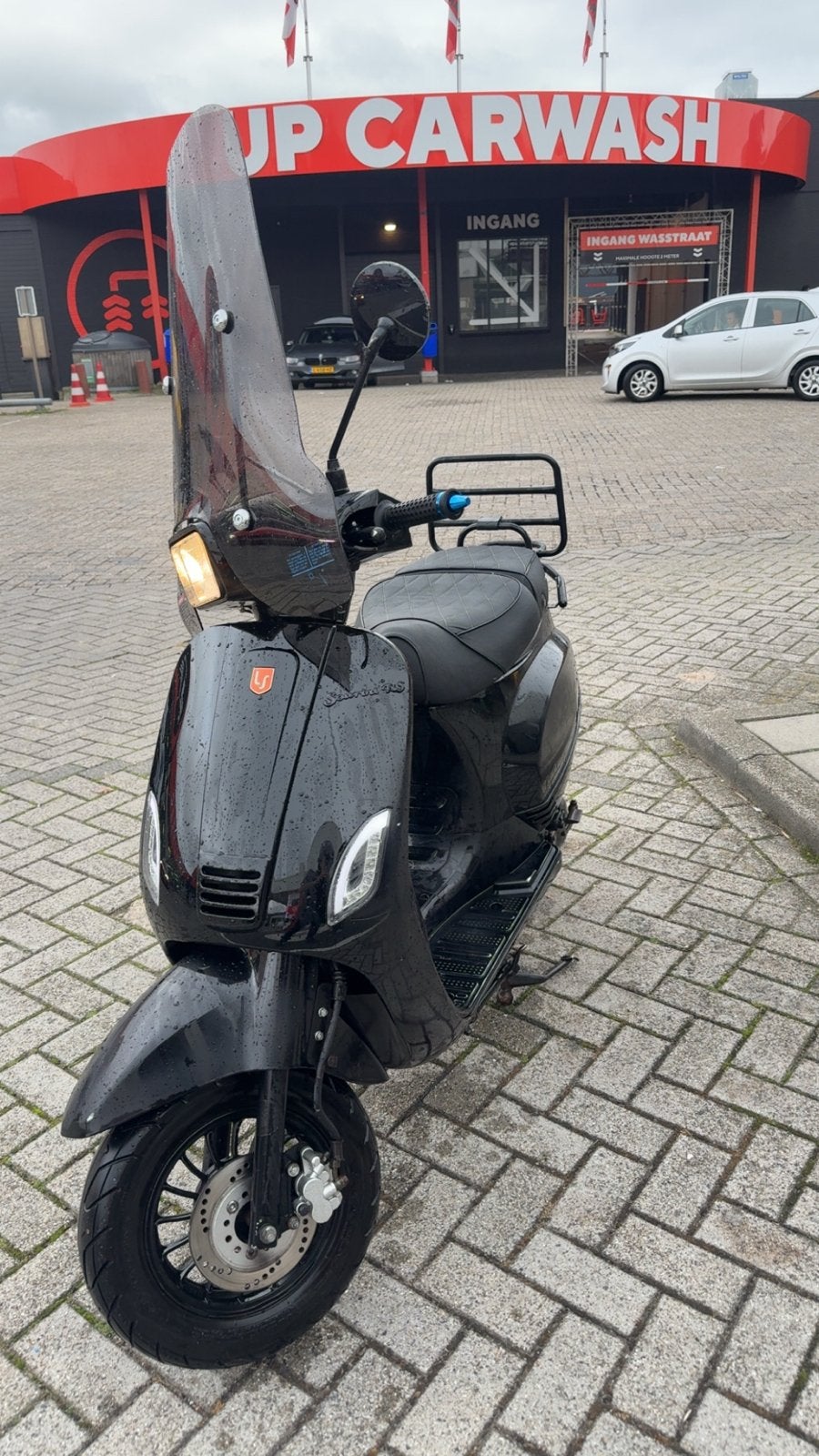 La Souris Sourini RS GTS Zwart - Nieuwe Olie & Accu, Zo goed als nieuw, Benzine, Ophalen, Overige merken