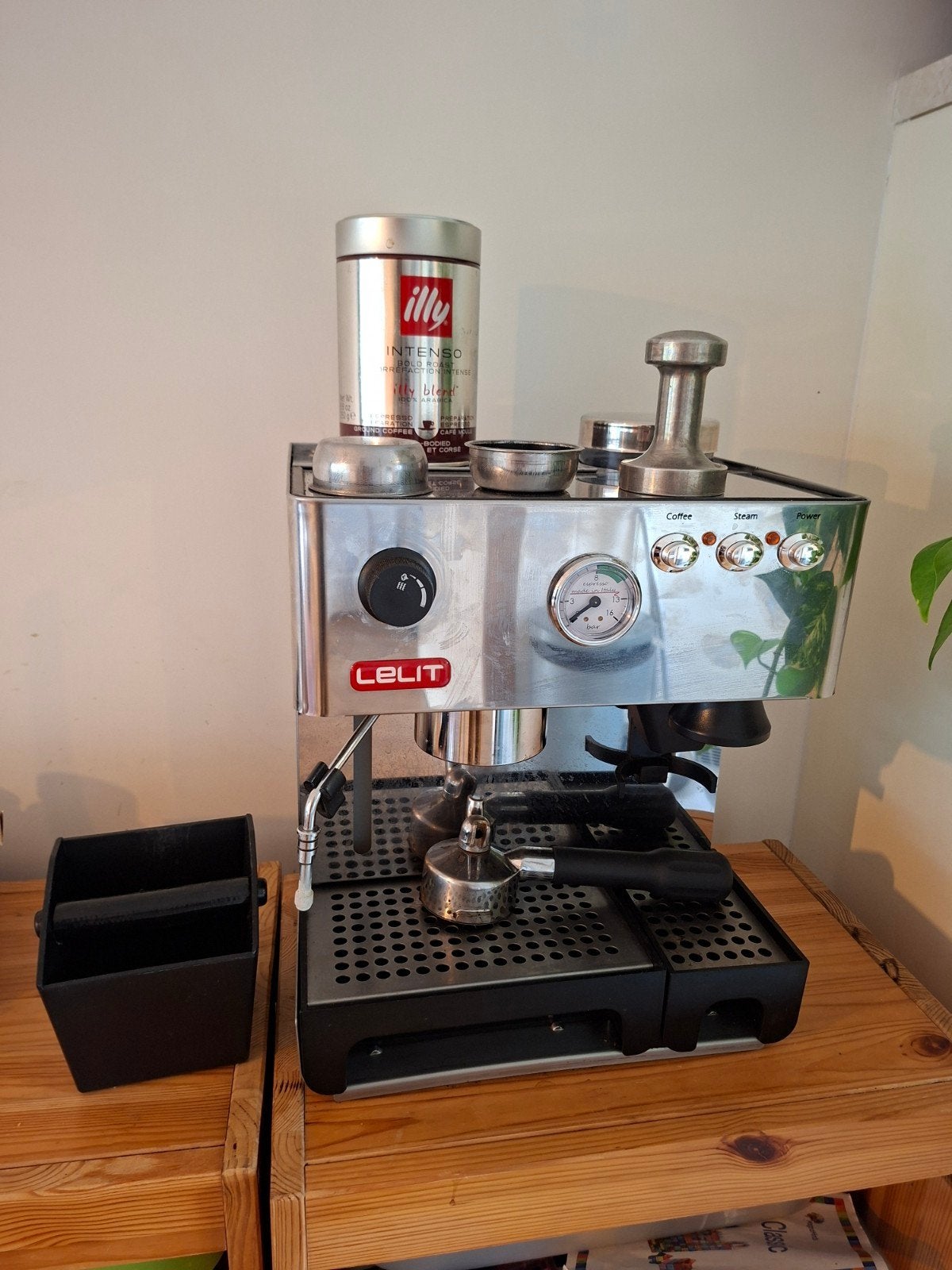 Lelit Espresso Apparaat Lelit Anita- Grinder defect, Gebruikt, Espresso apparaat, Gemalen koffie, Ophalen of Verzenden