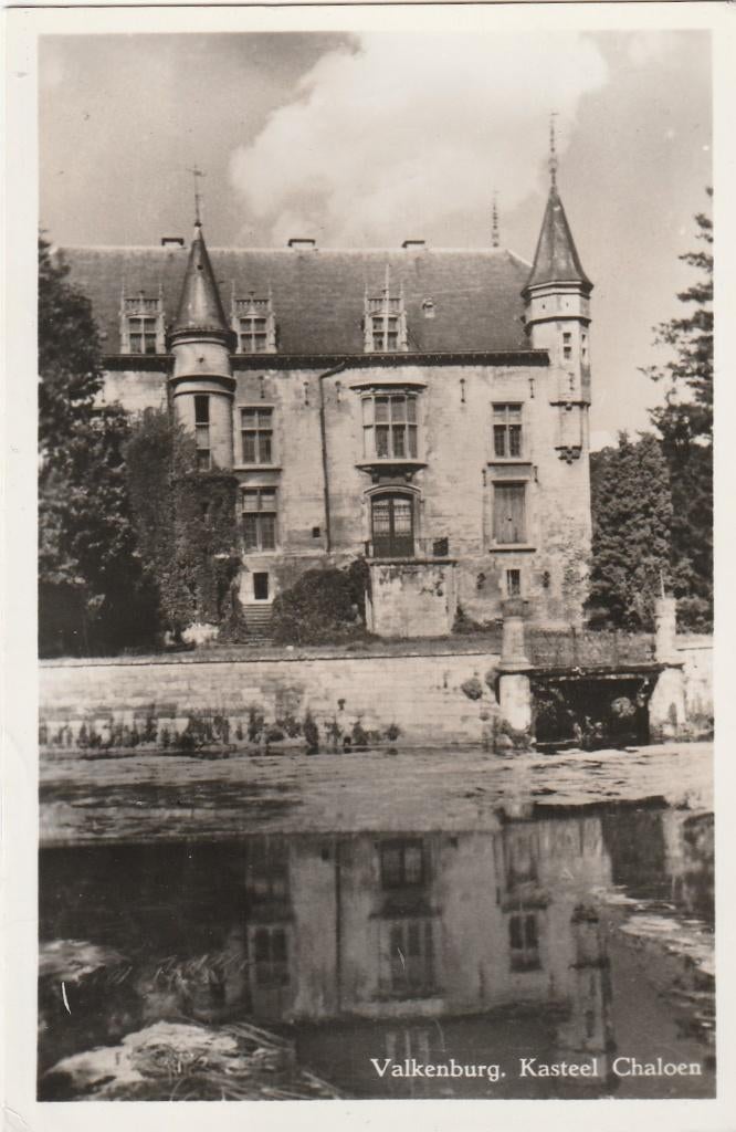 valkenburg- kasteel chaloen, Ophalen of Verzenden, Voor 1920, Limburg