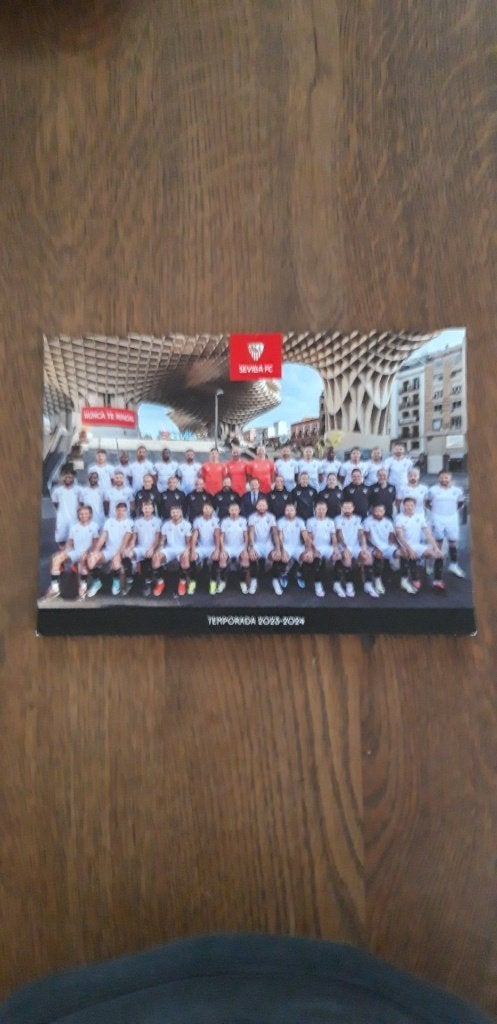 Selectie kaart Sevilla, Ophalen of Verzenden, Nieuw, Buitenlandse clubs, Spelerskaart