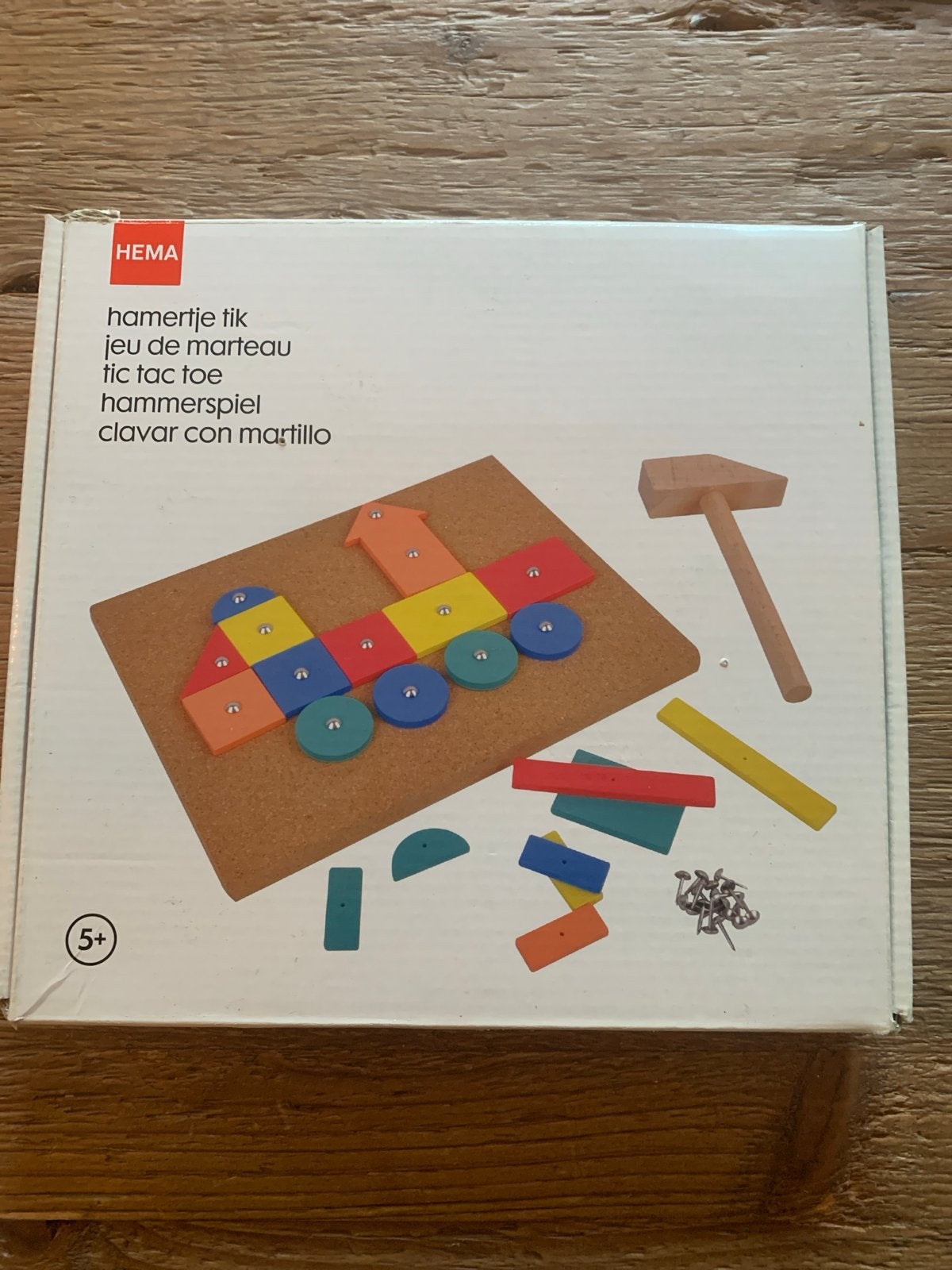 Hema Hamertje Tik Spel - Creatief Bouwen voor Kinderen, Ophalen, Gebruikt, Overige typen