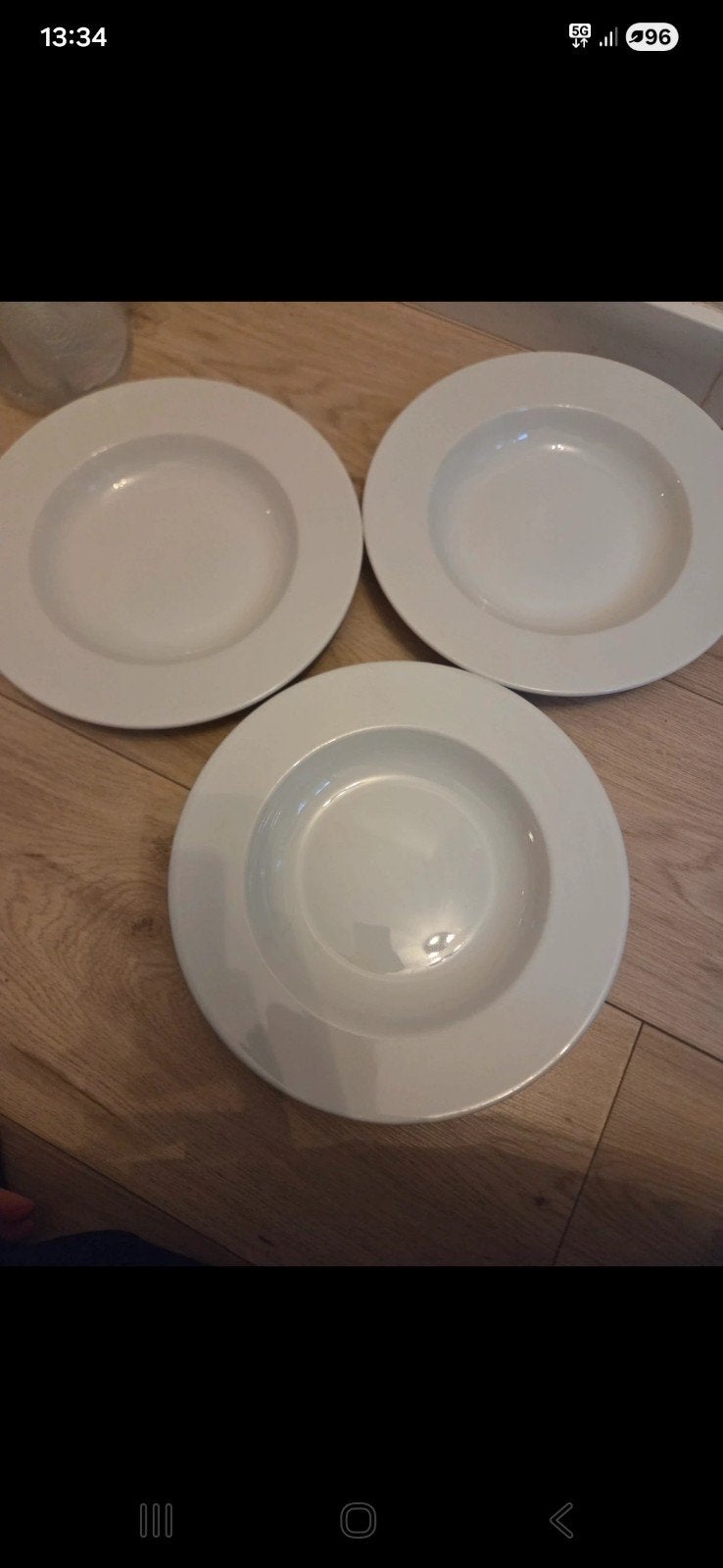 Pasta borden, Ophalen of Verzenden, Zo goed als nieuw, Overige stijlen, Bord(en)