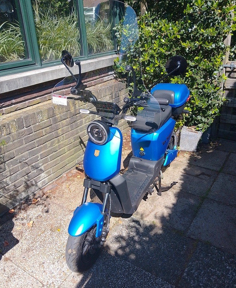 La Souris E-scooter, ideaal voor woon-werkverkeer of school., Elektrisch, Zo goed als nieuw, Ophalen, Overige merken