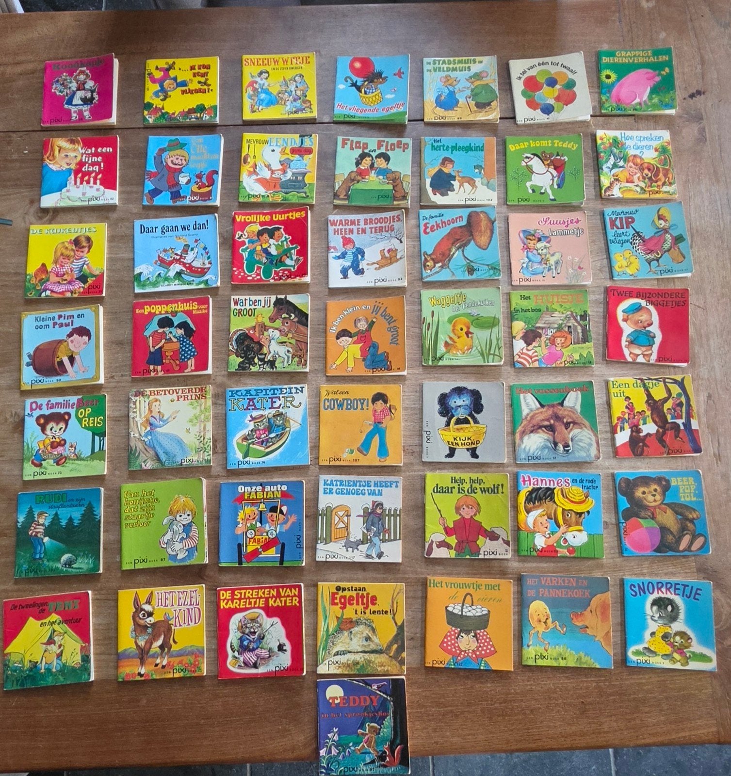 50 PIXI boekjes, Gelezen, 5 of 6 jaar, Fictie algemeen, Jongen of Meisje