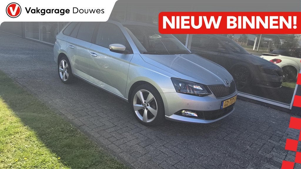Skoda Fabia Combi 1.2 TSI First Edition Style |NAP|1e eigena, Auto's, Skoda, Stof, Automatische klimaatregeling, Origineel Nederlands
