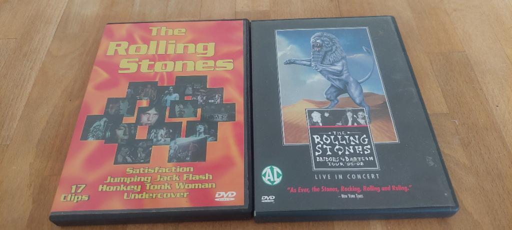 The rolling stones 2 dvds ., Alle leeftijden, Ophalen of Verzenden, Zo goed als nieuw, Muziek en Concerten