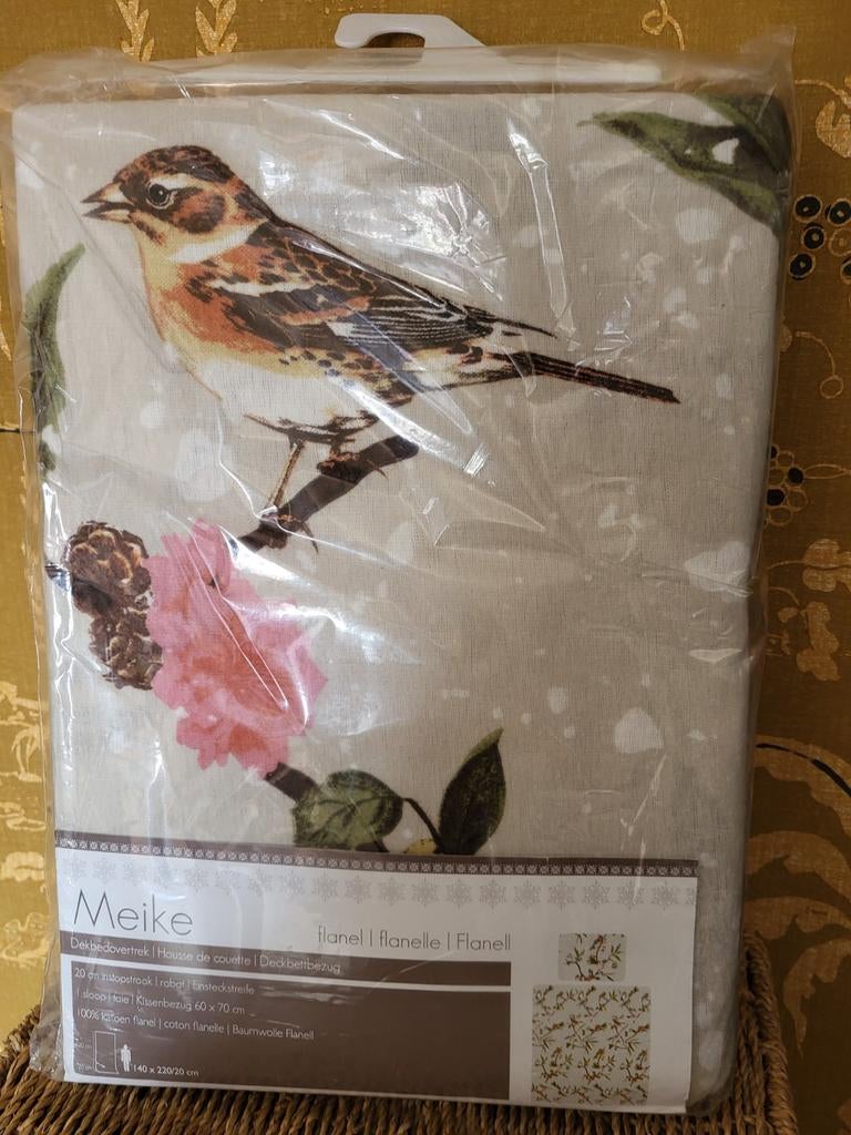 Dekbedovertrek Meike flanel 140x220/20 cm, Ophalen