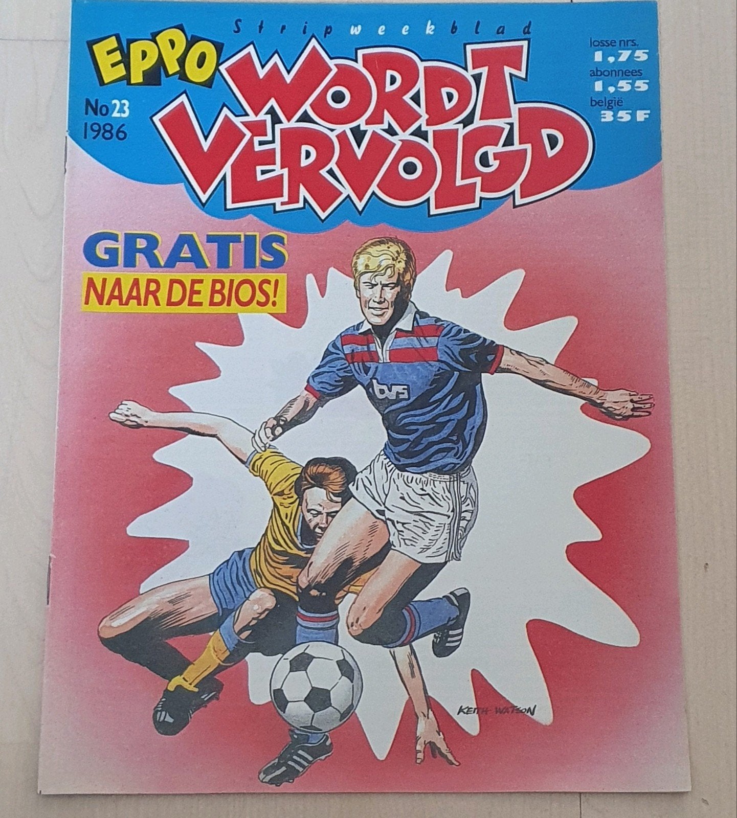 Te koop: Eppo Wordt Vervolgd Stripboek Nr. 23 (1986), Gelezen, Eén stripboek, Diverse auteurs, Ophalen of Verzenden