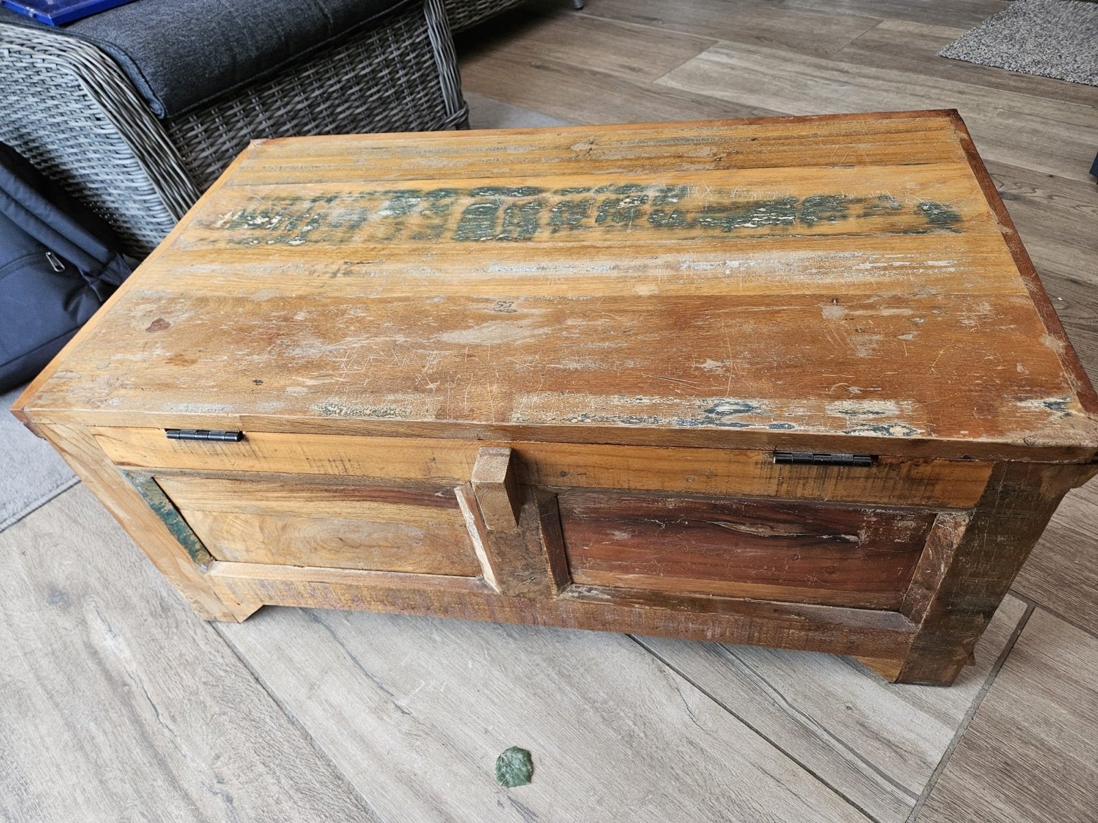 Mooie dekenkist 86x50x35 cm, Ophalen, Gebruikt, 50 tot 100 cm, Minder dan 50 cm
