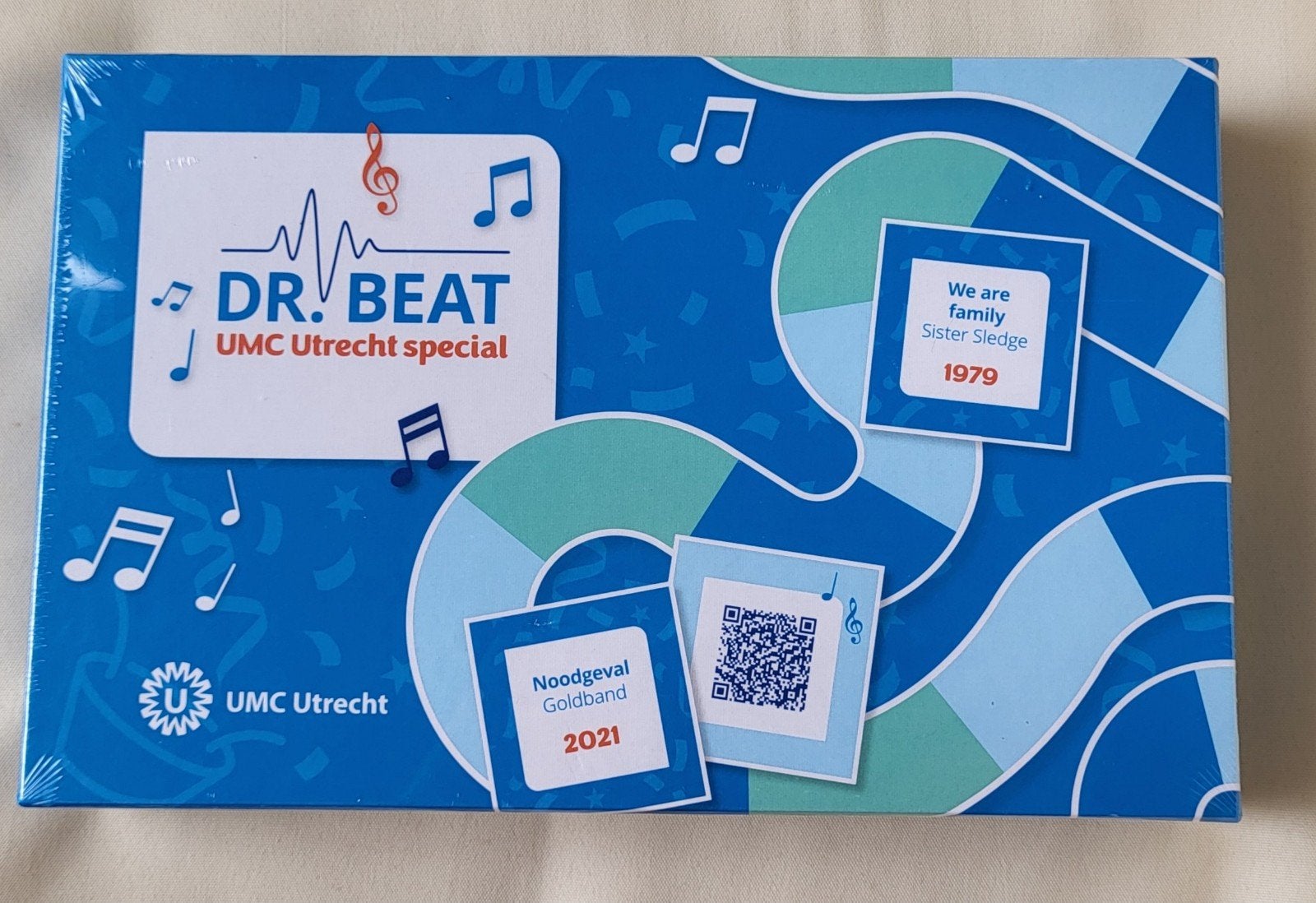 Dr. Beat UMC Utrecht Special - Muziekquiz, hitster, Een of twee spelers, Ophalen, Nieuw, UMC Utrecht