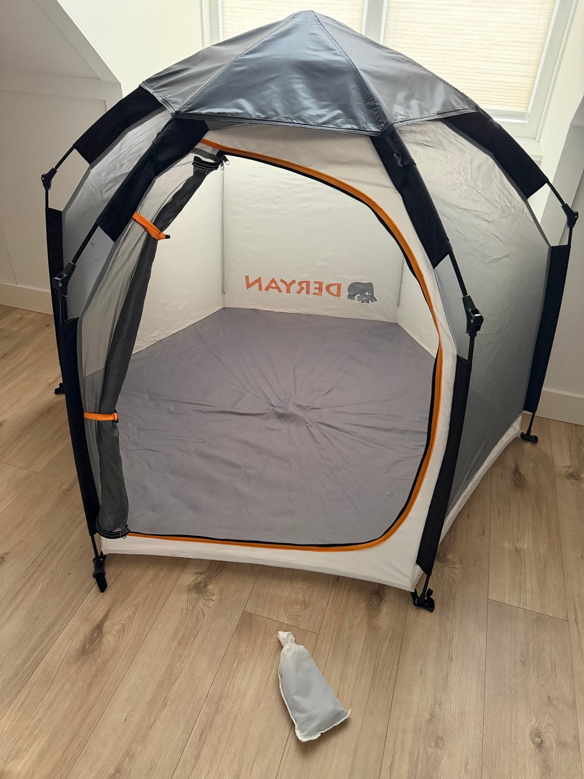 Deryan pop-up kinderbox / reisbox, Ophalen, Zo goed als nieuw, Overige vormen