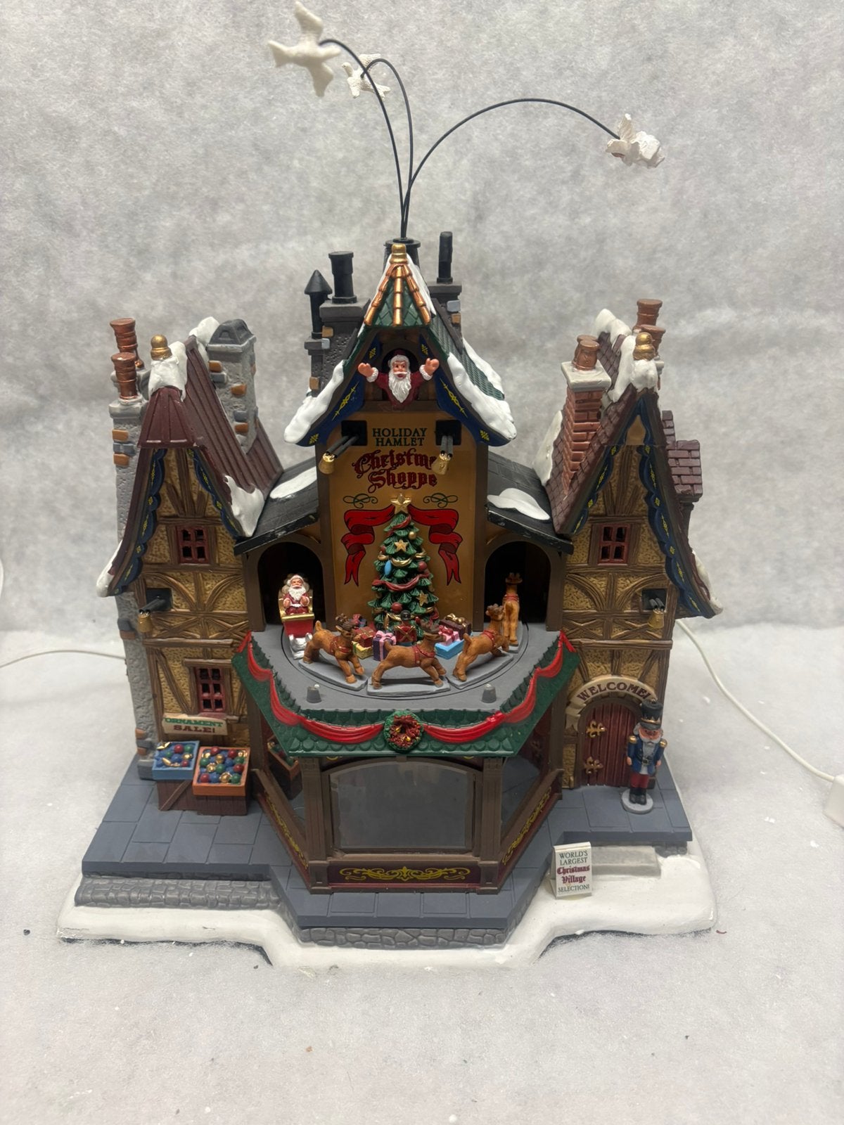 Lemax Holiday Hamlet Christmas Shoppe, L, Zo goed als nieuw, L, L
