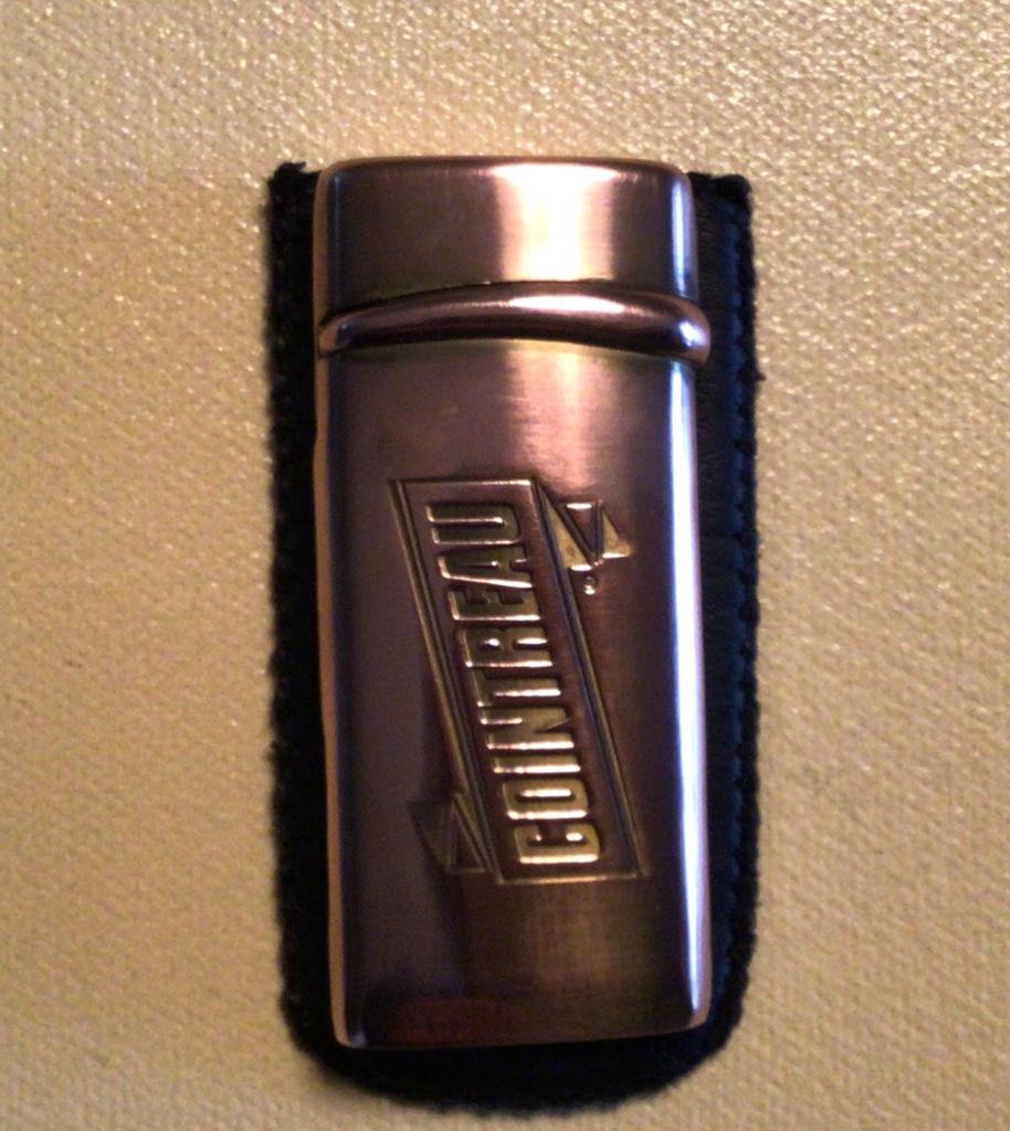 Vintage Cointreau Aansteker met Hoesje, Ophalen of Verzenden, Gebruikt, Aansteker