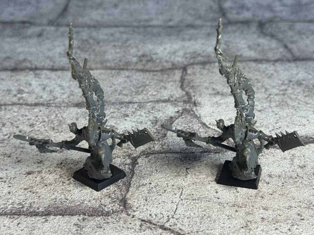 2x Skaven Warlord Island of Blood Warhammer Fantasy, Ophalen of Verzenden, Gebruikt, Warhammer, Figuurtje(s)