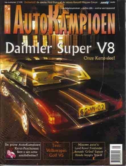 Autokampioen 25 1997 : Subaru Impreza 2.0 GT Turbo - VW Golf, Ophalen of Verzenden, Gelezen, Algemeen