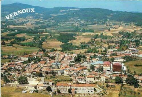 Frankrijk Vernoux & Vivarais Ardeche, Verzenden, 1940 tot 1960, Ongelopen, Stad of Dorp