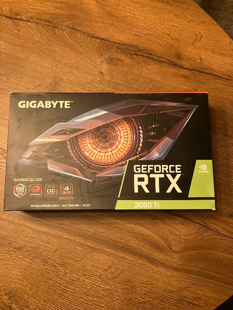 NVIDIA RTX 3080 Ti Gigabyte Gaming OC 12GB videokaart, Computers en Software, Videokaarten, GDDR6, PCI-Express 4, Ophalen of Verzenden