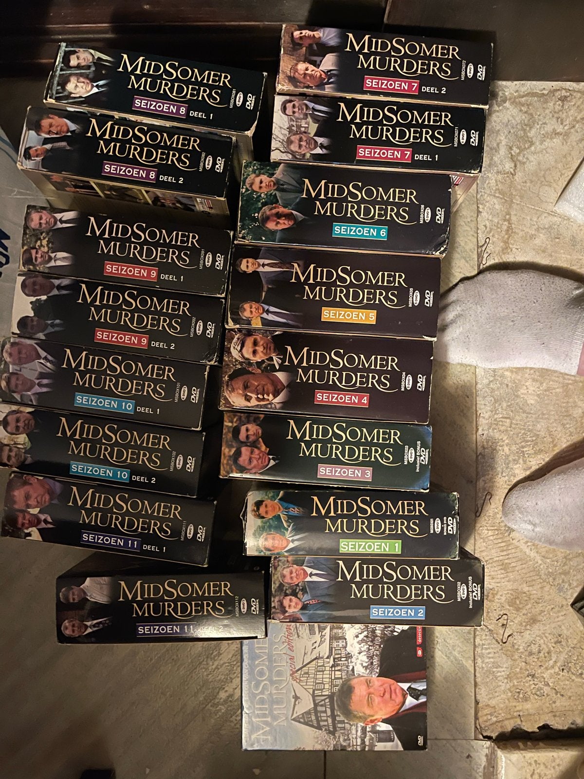 Midsomer Murders DVD Boxsets - Seizoenen 1 t/m 11, Cd's en Dvd's, Engels, Seizoen 1, Misdaad, Nederlands