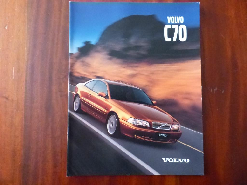 Volvo C70 1999 brochure, Boeken, Verzenden, Zo goed als nieuw, Volvo