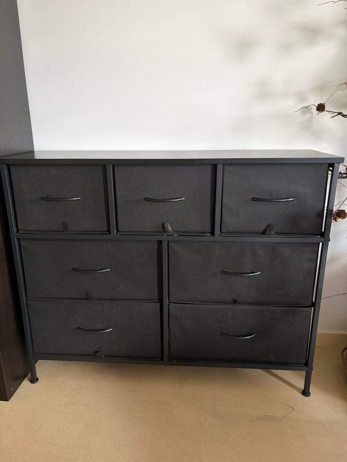 Houten dressoir met metalen frame(NIEUW), Ophalen, Nieuw, 50 tot 100 cm, Metaal