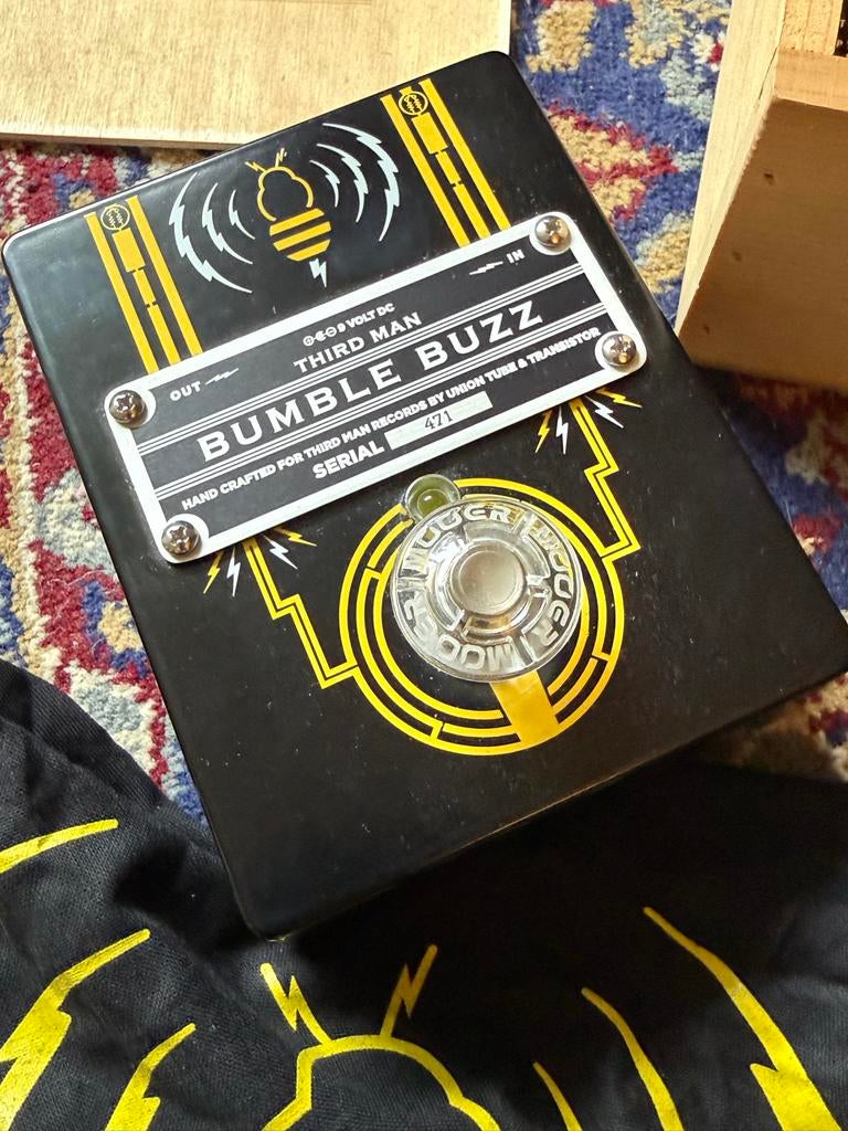 Third Man Bumble Buzz Fuzz Pedaal - Zeldzaam!, Ophalen of Verzenden, Zo goed als nieuw, Distortion, Overdrive of Fuzz