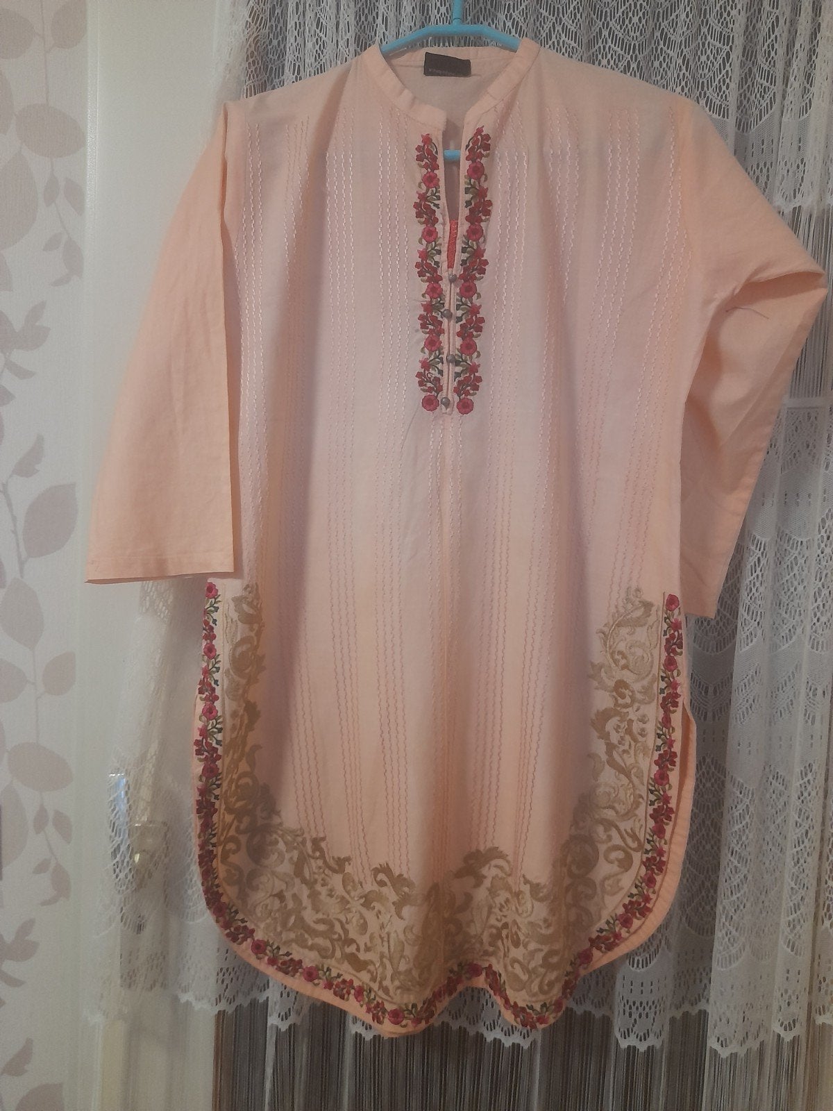 Lawn kameez dames Maat S, Ophalen of Verzenden, Zo goed als nieuw, Maat 38/40 (M), Overige typen